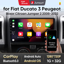 Android 13 9" Für Fiat Ducato 2011-2022 Autoradio GPS NAVI SAT DAB+ Carplay WIFI