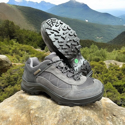 Nusca grigio low wanderschuhe - nusca,