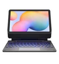 Dexnor Tastatur Hülle für Samsung Galaxy Tab S6 Lite With Magnetisch Ständer