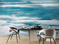 3D Blau Himmel Wolken Q6868