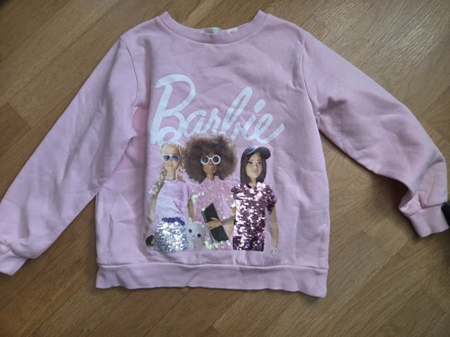 Barbie pullover 122 128 - pullover, gr.
