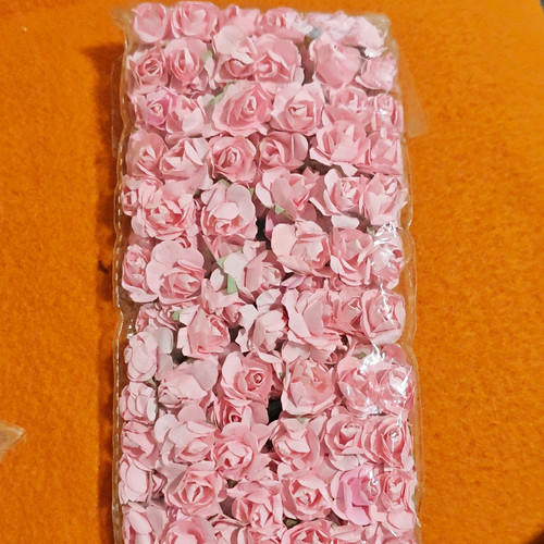 Künstliche mini rosenköpfe - künstliche, mini-rosenköpfe