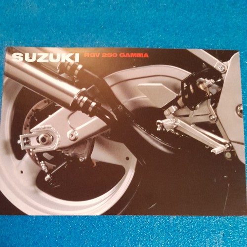 Suzuki rgv 250 gamma prospekt - rgv,