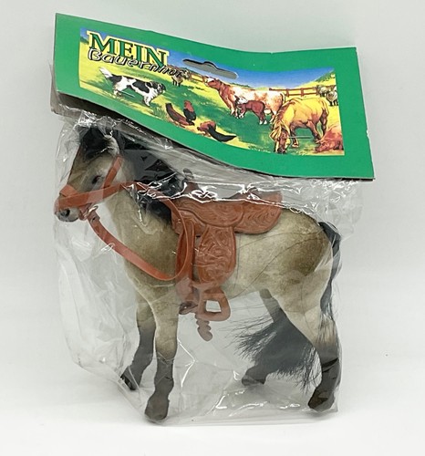 Vintage fliska pferd - vintage, grau