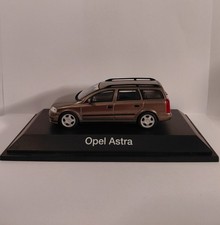 Modellauto Opel Astra G Caravan in braun metallic (1998) - Maßstab 1:43