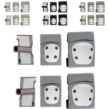 Kikkaboo Kinder Schutzausrüstung, 6-teiliges Protektoren-Set, Größe XS bis 25 kg