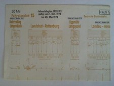 Bildfahrplan (15) für den