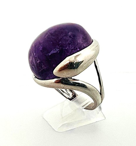 Designer amethyst ring - designer, aus