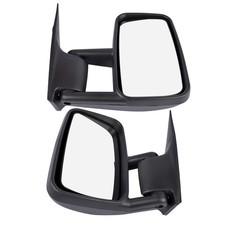 Pair Manual Door Mirrors for
