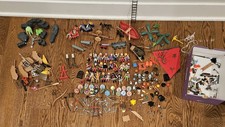 Huge Lot of Playmobil Figures