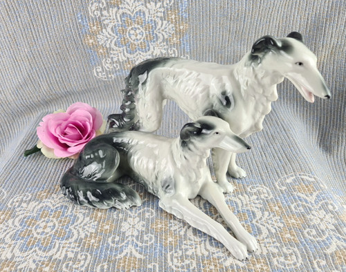 Art deco porzellan figur - porzellan,