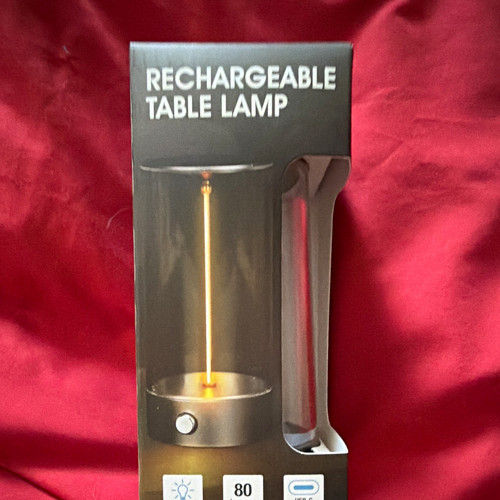 Wiederaufladbare tischlampe - wiederaufladbare,