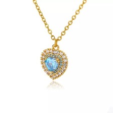 Luxus Edelstahl Halskette Herz