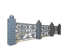 Modellbau Gartenzaun