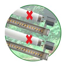 T8 LED High End Set für hohe Pflanzenaquarien, Austausch von T8-Röhren, 2x LED
