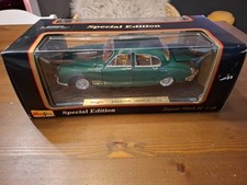 Modellauto Jaguar Mark II 1959, Grün, 1:18
