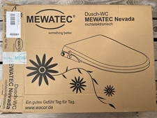 Bidet Aufsatz für Toilette - MEWATEC Nevada - Dusch WC ohne Strom