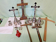 Konvolut Kreuze - Sterbekreuze - Holzkreuze- Kirche- Nachlass