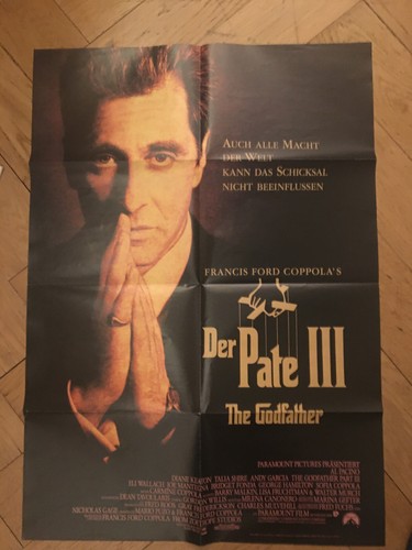 Der pate iii filmplakat dina - filmplakat,