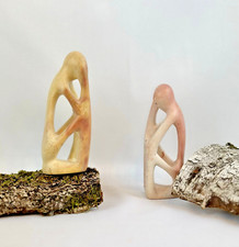 Speckstein Der Denker für den Schreibtisch Skulptur Dekoration