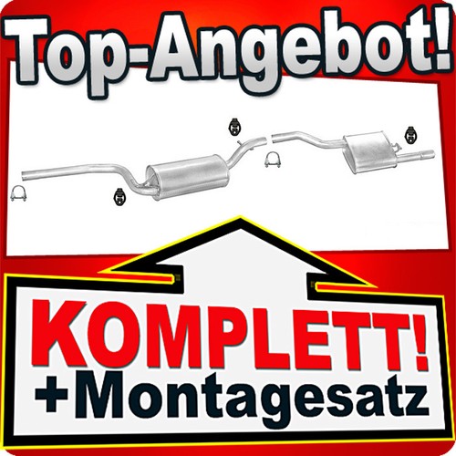 Auspuff für ford - auspuff, mk1