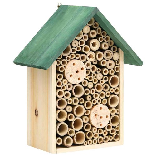 Tanne massiv insektenhotel - 2x,