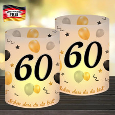 Windlicht Tischdeko Geburtstag
