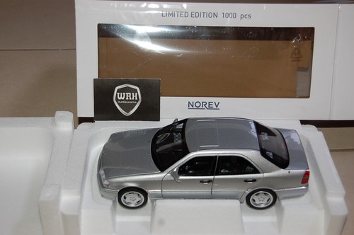 Mercedes c36 amg silver - amg, norev