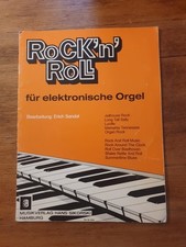 ROCK'N' ROLL für elektronische Orgel Noten  (Titel in Beschreibung) E. Sendel