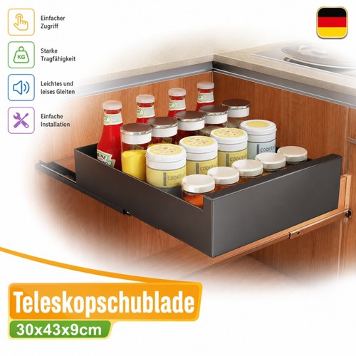 Teleskopschublade ausziehbar