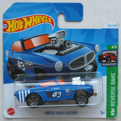 Hot wheels volvo p1800 gasser - volvo,