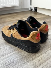 Nike Air Max 90 Größe 44 Wildleder Schwarz Sehr Gut Erhalten