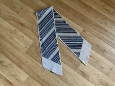 Vintage Schal Tuch BLAU 60er/