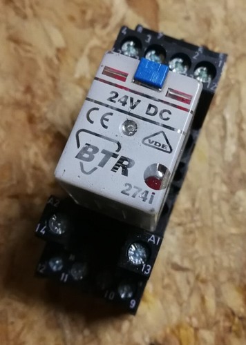 Btr 274i 24v steckrelais - 274i,