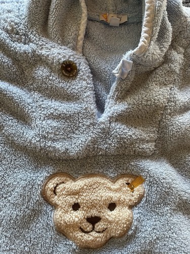 Steiff baby badeponcho blau - steiff,