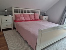 IKEA Hemnes Bett, 180x200 cm, Weiß
