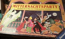 Mitternachtsparty Ravensburger Brettspiel Spiel des Jahres 1989 komplett 80er