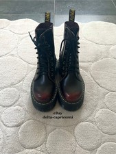 Dr. Martens Jadon Cherry Red Arcadia Platform Boots 36 bordeaux rot schwarz NEU