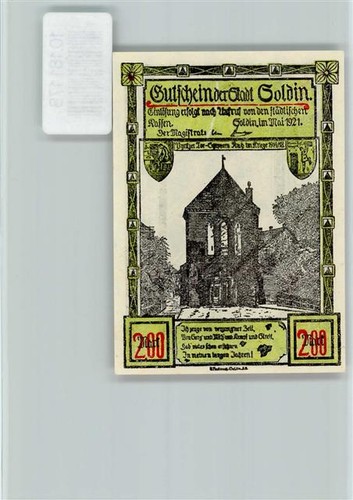 10181178 soldin notgeld - 10181178,