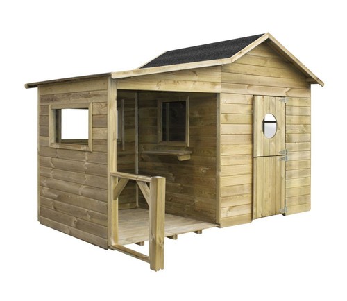 4iq holz kinder gartenhaus - gartenhaus, ela