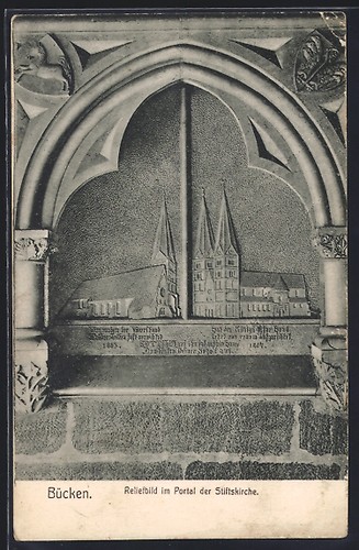 Bücken reliefbild portal - bücken,,