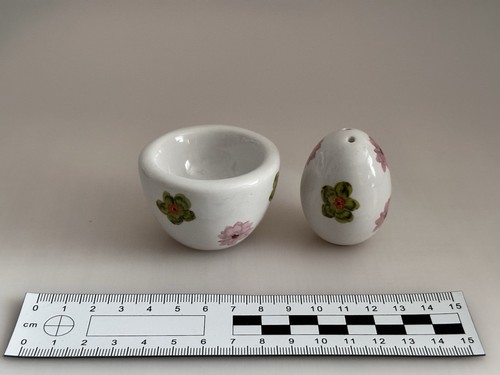 Salzstreuer mit eierbecher set - salzstreuer,
