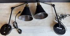 Set of 2 Black Plug-In