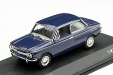 NSU Prinz 1000 L Bj. 1964-1967, dunkelblau, Minichamps-Modell im M. 1:43