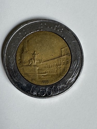 Italienische 500 lire münze - italienische,