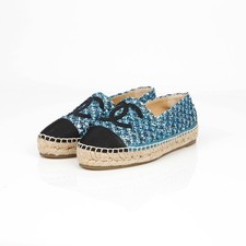 CHANEL Espadrilles mit CC Logo