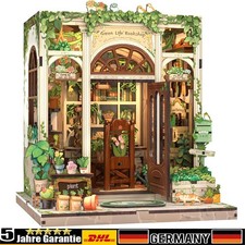 Book Nook Kit – DIY Puppenhaus Häuser, Miniatur Haus Selber Bauen für Erwachsene