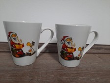 2 Stück Weihnachtstassen  Motiv Weihnachtsmann lustig