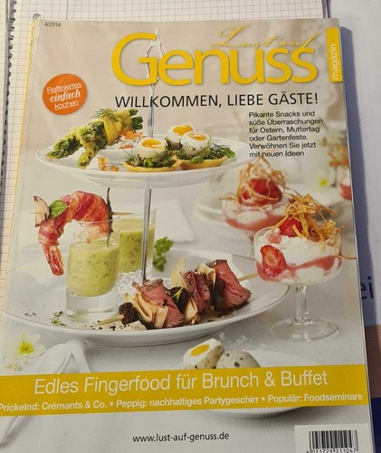 Zeitschrift kochen lust auf - zeitschrift,