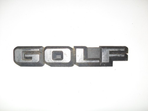 Golf cabrio emblem - golf,